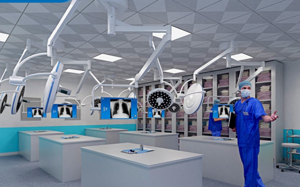 Anatomical teaching shadowless lamp