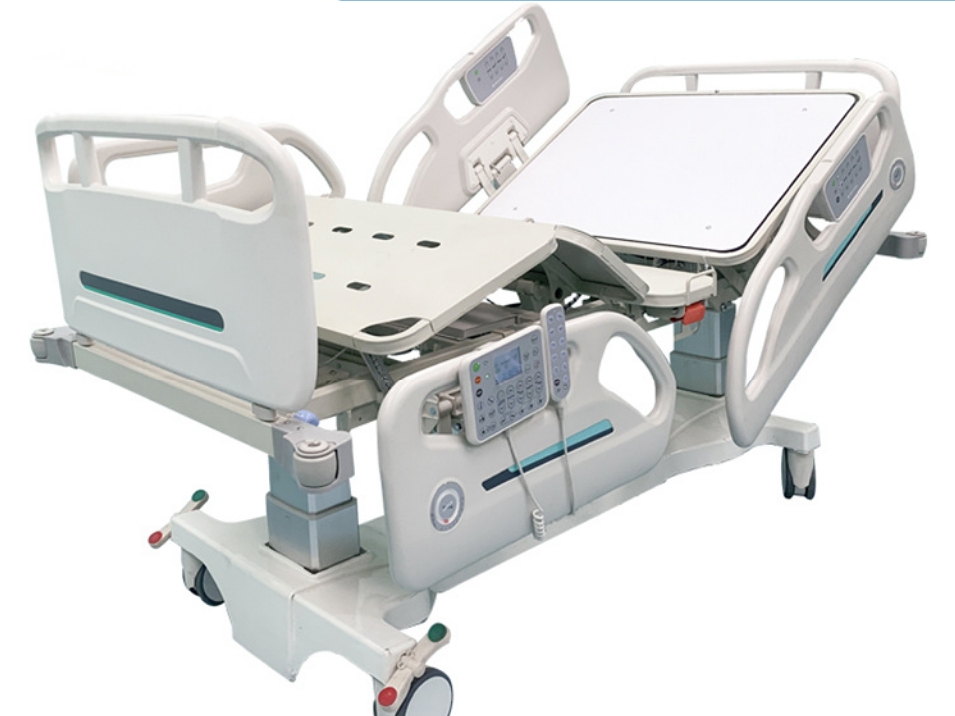 Seven-function electric hospital bed